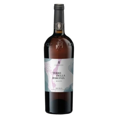 Bottiglia Terre della Baronia Rosato – vino biologico D.O.P. Sicilia