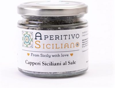 Capperi Siciliani al Sale Marino - 4 vasetti da 140 gr