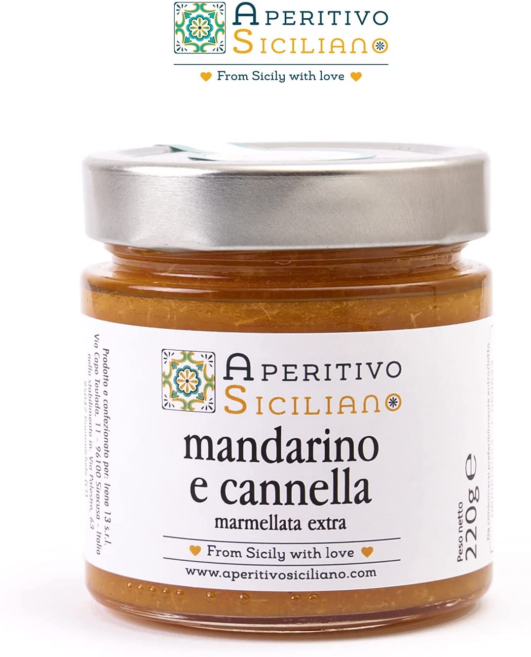 Pasticceria e Prodotti Tipici Artigianali Siciliani 3 Marmellate di Agrumi Siciliani - 4 vasetti - immagine 3