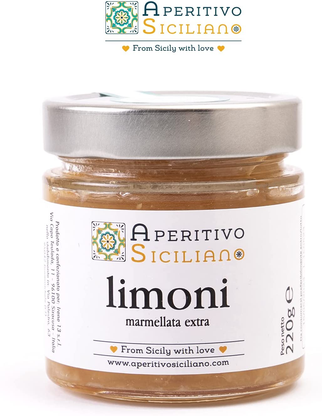 Pasticceria e Prodotti Tipici Artigianali Siciliani 2 Marmellate di Agrumi Siciliani - 4 vasetti - immagine 2