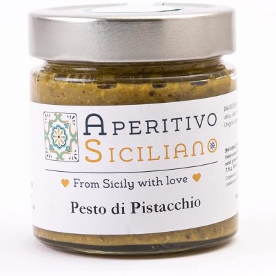 Pesto di Pistacchi Sicilia -  4 vasetti da 190 gr