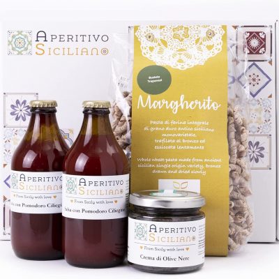 Box Casarecce con Ciliegino e Olive Nere