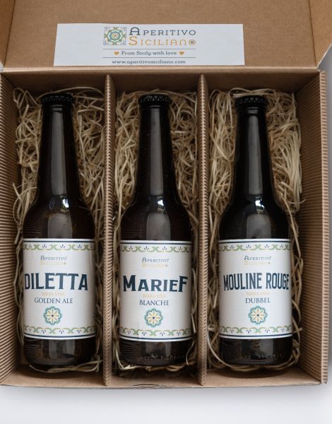 Aperitivo siciliano Composizione scatola corretta Aperitivo siciliano Composizione scatola corretta