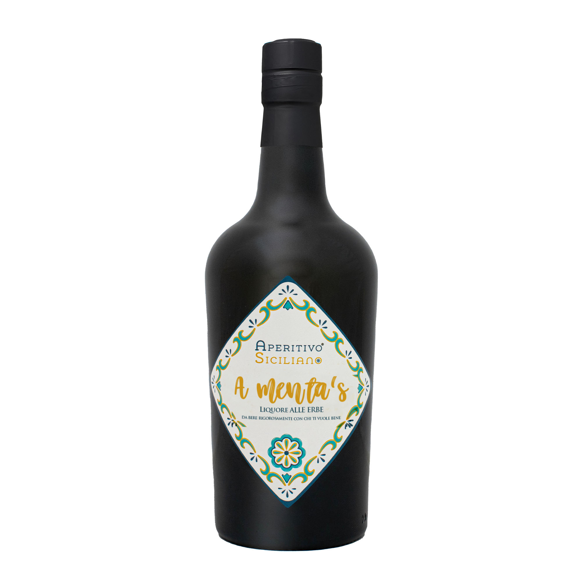 Menta'S - Liquore Artigianale alla Menta e le erbe 70 CL