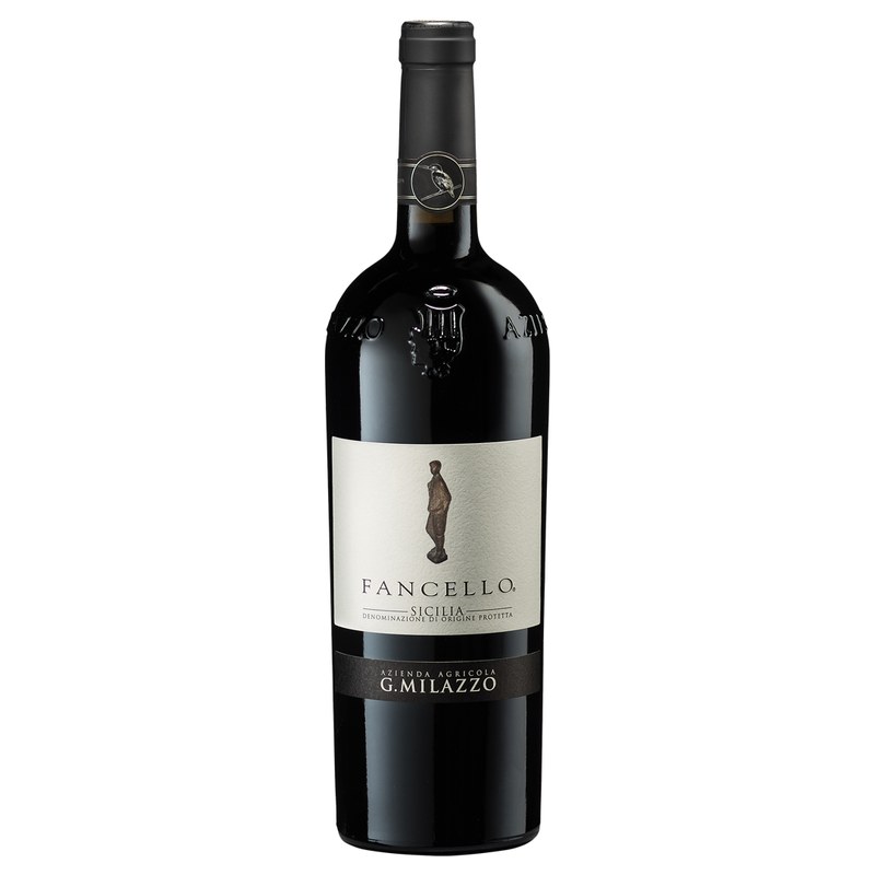 Bottiglia Fancello – vino rosso DOC Sicilia