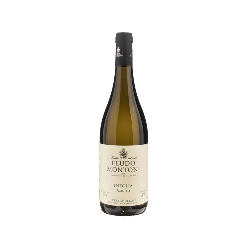 Cantina FEUDO MONTONI - Inzolia dei Fornelli - DOC Sicilia - 75 cl - Made in Italy